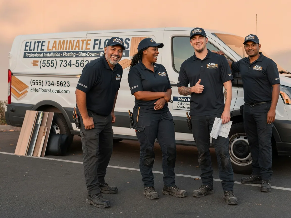 Laminate flooring installation company in New England, ND
